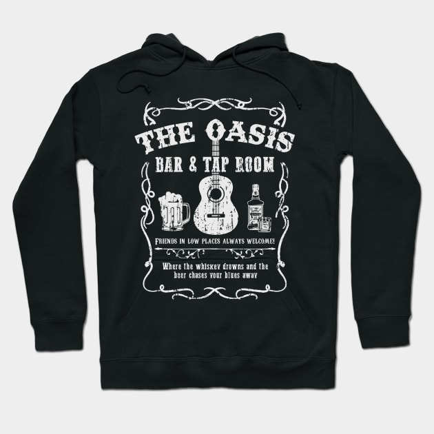 The Oasis Bar And Tap Room Hoodie by Bigfinz